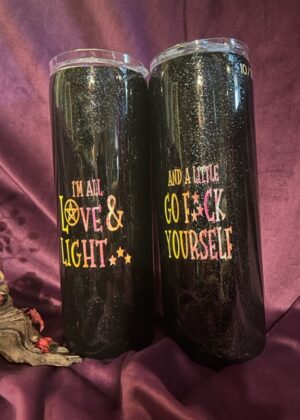 Black Love and Light Cup